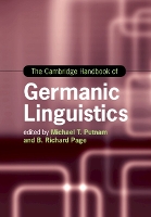 Book Cover for The Cambridge Handbook of Germanic Linguistics by Michael T. (Pennsylvania State University) Putnam