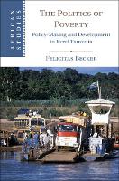 Book Cover for The Politics of Poverty by Felicitas Universiteit Gent, Belgium Becker