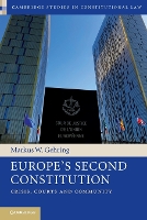 Book Cover for Europe's Second Constitution by Markus W. (University of Cambridge) Gehring