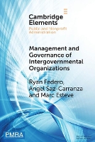 Book Cover for Management and Governance of Intergovernmental Organizations by Ryan Universitat de les Illes Balears, Palma de Mallorca Federo, Angel SazCarranza, Marc Esteve