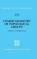 Book Cover for Coarse Geometry of Topological Groups by Christian University of Maryland, Baltimore Rosendal