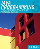 Book Cover for Java' Programming : From Problem Analysis to Program Design by D.S. Malik