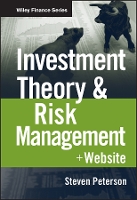 Book Cover for Investment Theory and Risk Management, + Website by Steven Peterson