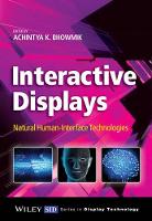 Book Cover for Interactive Displays by Achintya K Intel Corporation Bhowmik