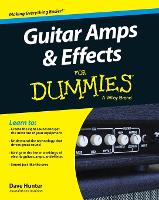 Book Cover for Guitar Amps & Effects For Dummies by Dave Hunter