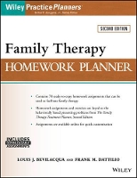 Book Cover for Family Therapy Homework Planner by Louis J. (Connections Adolescent and Family Care, Exton, Pennsylvania) Bevilacqua, Frank M. (Harvard Medical School a Dattilio