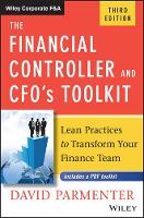 Book Cover for The Financial Controller and CFO's Toolkit by David (Waymark Solutions, Wellington, New Zealand) Parmenter