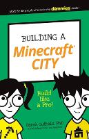 Book Cover for Building a Minecraft City by Sarah Guthals