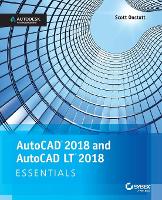 Book Cover for AutoCAD 2018 and AutoCAD LT 2018 Essentials by Scott Onstott