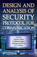 Book Cover for Design and Analysis of Security Protocol for Communication by Dinesh Goyal