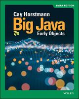 Book Cover for Big Java by Cay S. (San Jose State University) Horstmann