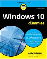 Book Cover for Windows 10 For Dummies by Andy Rathbone