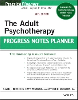 Book Cover for The Adult Psychotherapy Progress Notes Planner by Arthur E., Jr. Jongsma, Katy Pastoor, David J. Berghuis