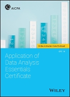 Book Cover for Application of Data Analysis Essentials Certificate by AICPA