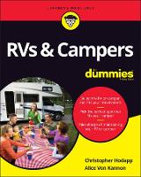 Book Cover for RVs & Campers For Dummies by Christopher Hodapp, Alice Von Kannon