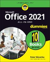 Book Cover for Office 2021 All-in-One For Dummies by Peter Weverka