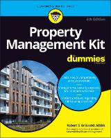 Book Cover for Property Management Kit For Dummies by Robert S. Griswold