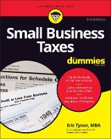 Book Cover for Small Business Taxes For Dummies by Eric Tyson