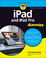 Book Cover for iPad and iPad Pro For Dummies by Paul McFedries