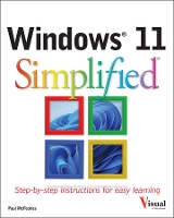 Book Cover for Windows 11 Simplified by Paul McFedries