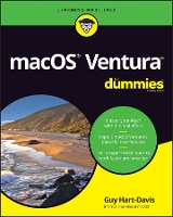 Book Cover for macOS Ventura For Dummies by Guy Hart-Davis