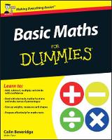 Book Cover for Basic Maths For Dummies by Colin Beveridge