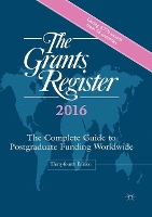 Book Cover for The Grants Register 2016 by Palgrave Macmillan Ltd