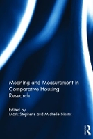 Book Cover for Meaning and Measurement in Comparative Housing Research by Mark Stephens