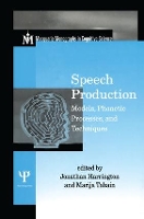 Book Cover for Speech Production by Jonathan Harrington