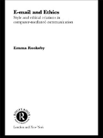 Book Cover for Email and Ethics by Emma Rooksby