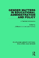 Book Cover for Gender Matters in Educational Administration and Policy by Jill Blackmore