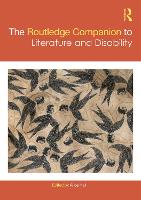 Book Cover for The Routledge Companion to Literature and Disability by Alice Hall