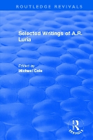 Book Cover for Selected Writings of A.R. Luria by Michael Cole