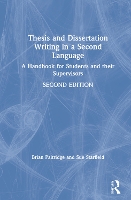 Book Cover for Thesis and Dissertation Writing in a Second Language by Brian Paltridge, Sue Starfield