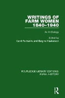 Book Cover for Writings of Farm Women, 1840-1940 by Carol Fairbanks