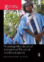 Book Cover for Routledge Handbook of International Education and Development by Simon (University of Nottingham, UK) McGrath