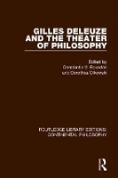 Book Cover for Gilles Deleuze and the Theater of Philosophy by Constantin V Boundas
