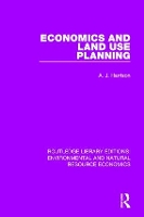 Book Cover for Economics and Land Use Planning by A. J. Harrison