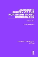 Book Cover for Linguistic Survey of the Northern Bantu Borderland by Irvine Richardson