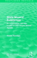 Book Cover for State Mineral Enterprises by Marian Radetzki