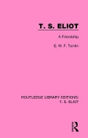 Book Cover for T. S. Eliot by Frederick Tomlin