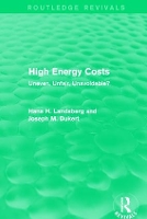 Book Cover for High Energy Costs by Hans H. Landsberg, Joseph M. Dukert