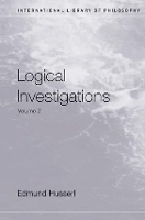 Book Cover for Logical Investigations Volume 2 by Edmund Husserl