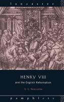 Book Cover for Henry VIII and the English Reformation by David G Newcombe