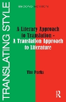 Book Cover for Translating Style by Tim Parks