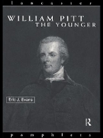 Book Cover for William Pitt the Younger by Eric J. Evans