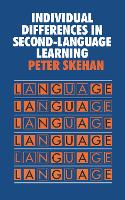 Book Cover for Individual Differences in Second Language Learning by Peter Skehan