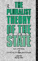 Book Cover for The Pluralist Theory of the State by Paul Q. Hirst