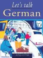 Book Cover for Let's Talk German by Peter Sutton