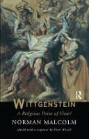 Book Cover for Wittgenstein: A Religious Point Of View? by Norman Malcolm